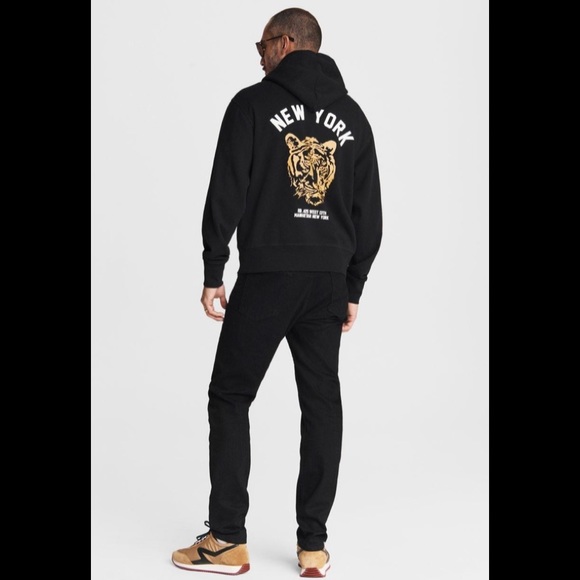 ๐ RAG & BONE NY ORGANIC COTTON HOODIE ๐ - Picture 6 of 9